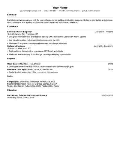 CV4TW Simple preview