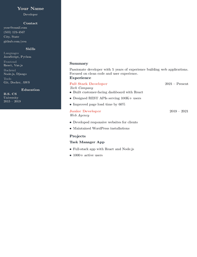 JK Sidebar Left preview