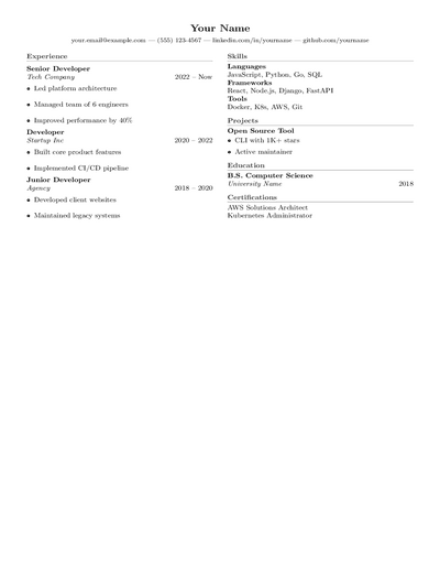 JK Two Column preview